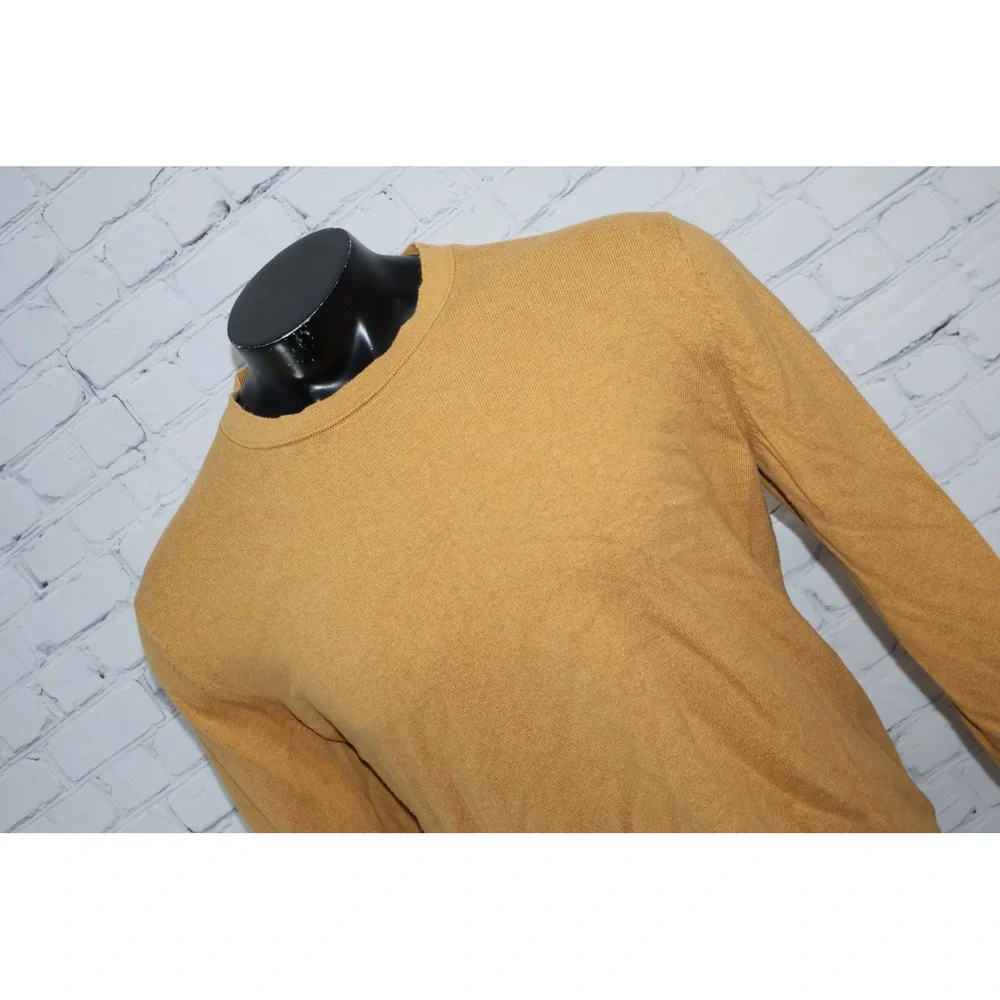 Banana Republic Sweater Mens XL Cotton Cashmere Silk Blend Luxe Yarn Crewneck **